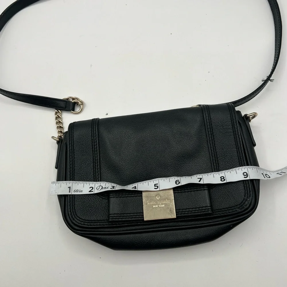 Kate Spade Black Goat‎ Leather Purae